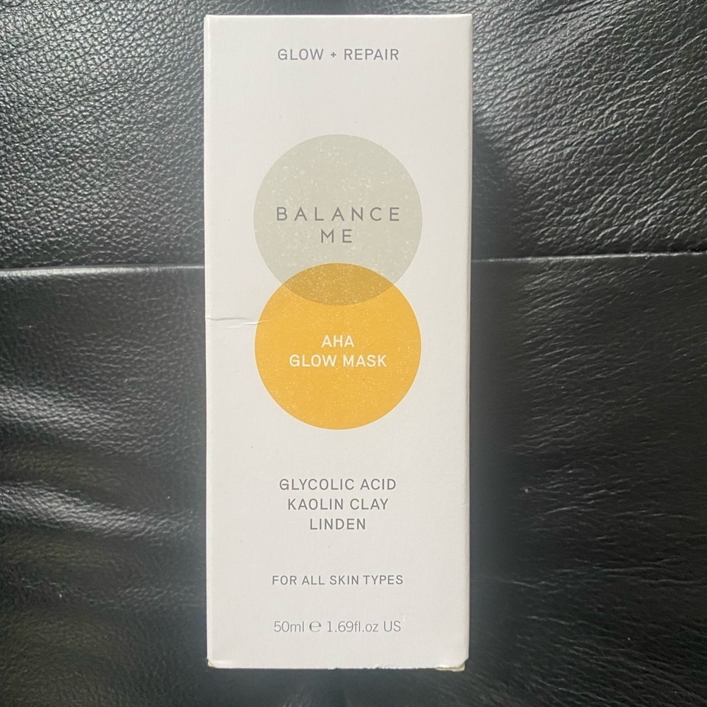 Balance Me AHA Glow Mask New In Box - Picture 2 of 10